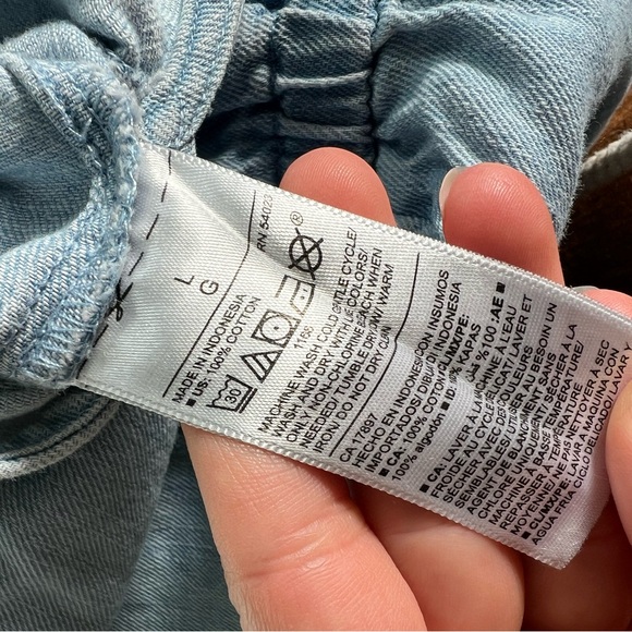 Denim Sleeveless Jumper - Picture 3 of 5